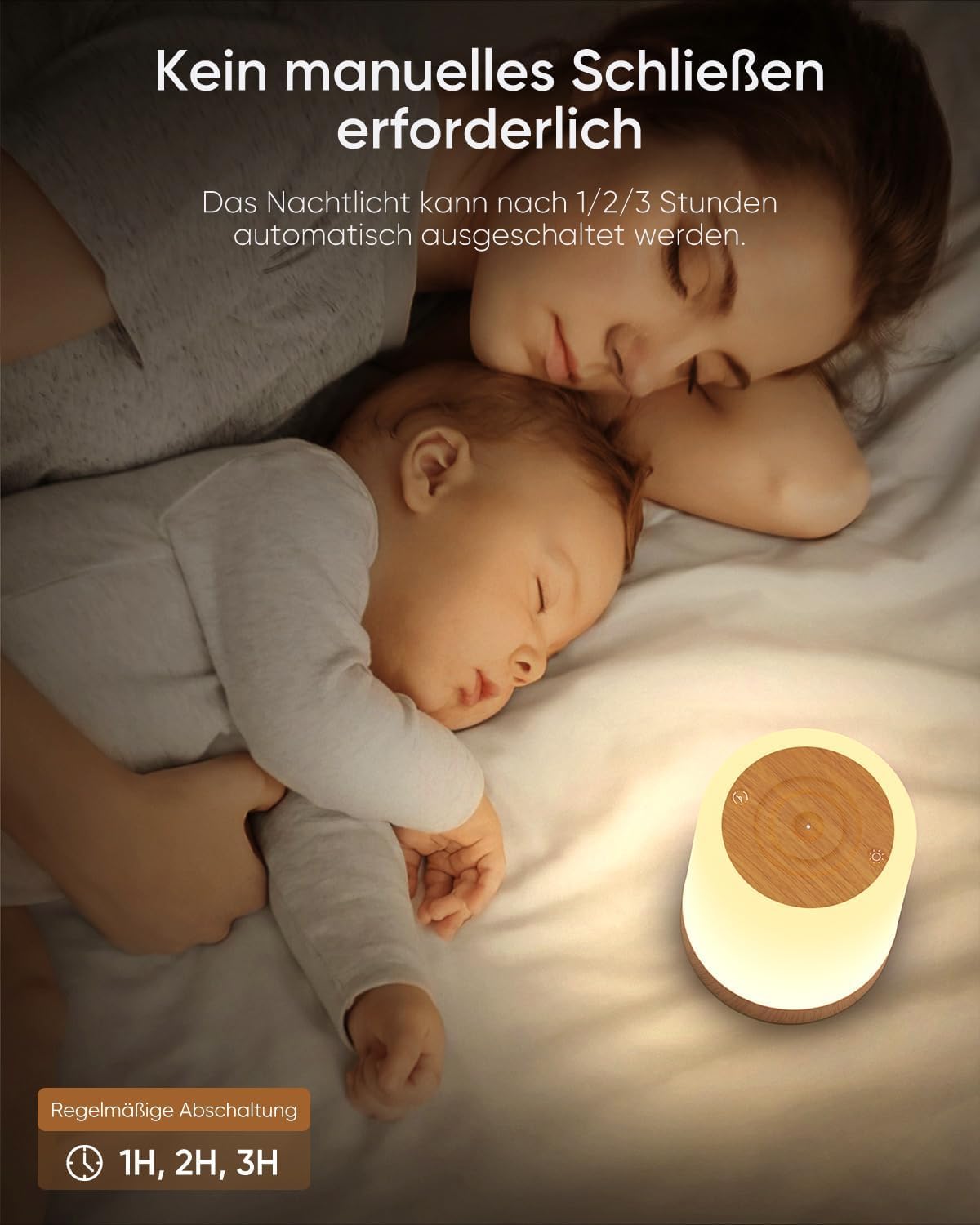 LED Nachttischlampe Touch Dimmbar 